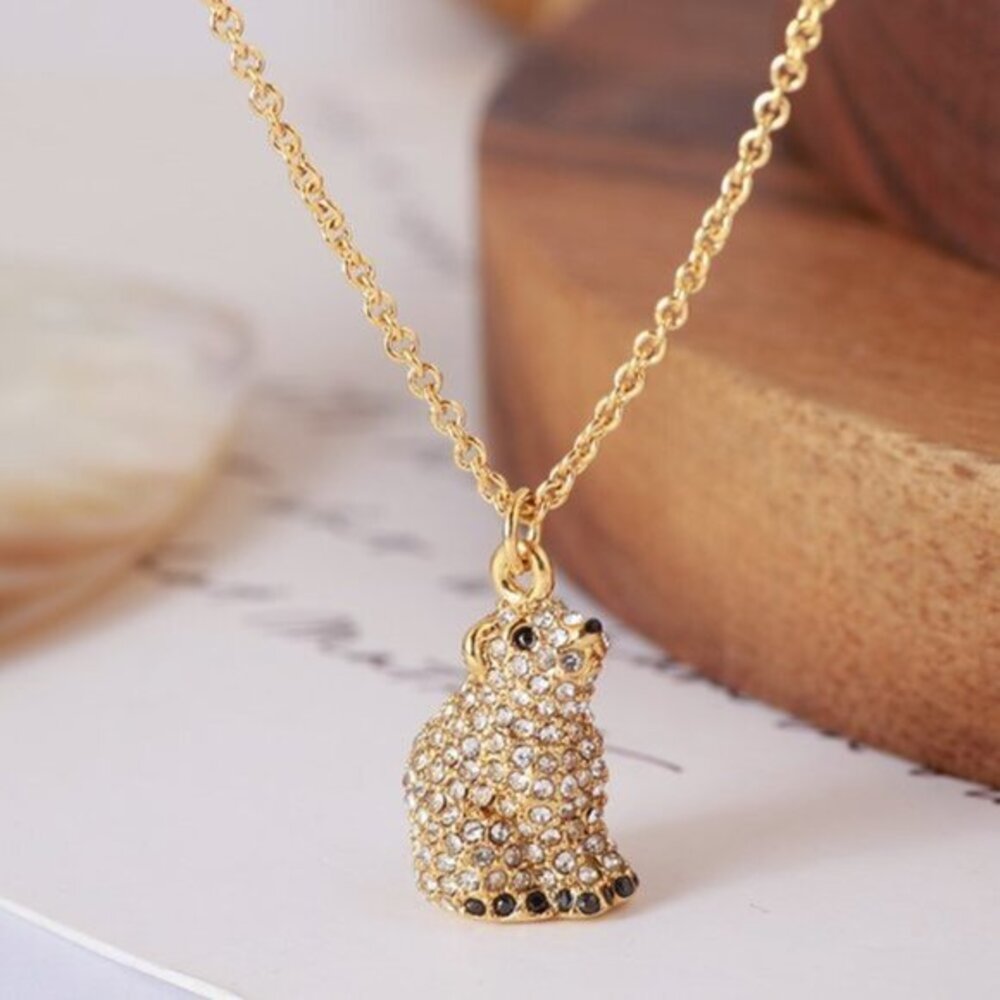 Kate Spade Cold Comforts Polar Bear Mini Pendant
